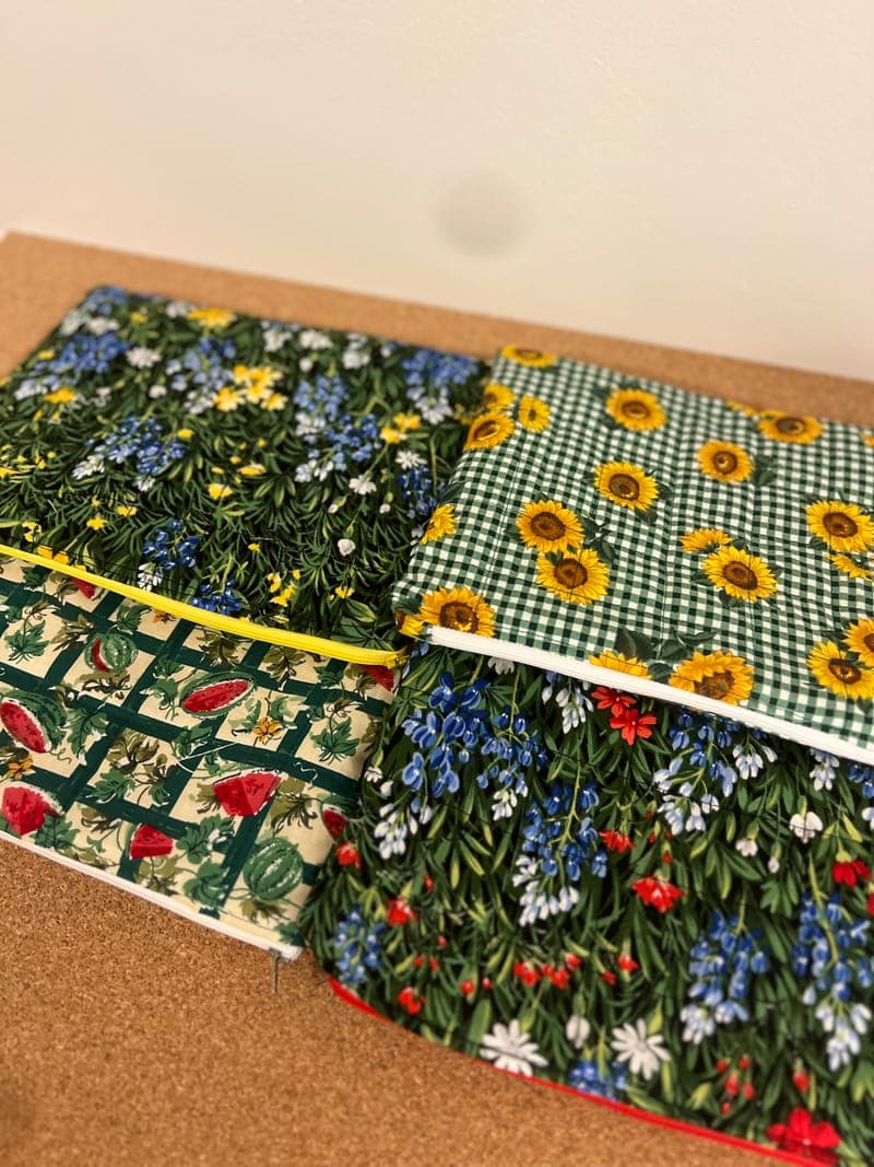 Large Zip Pouch alternate view