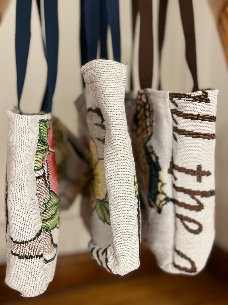 Library Tote alternate view